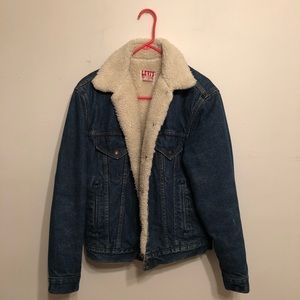 Vintage Levi’s Denim Sherpa Jacket